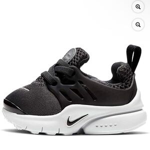 Nike Little Presto (TD) - Kids Black and White Sneakers - Size 2c